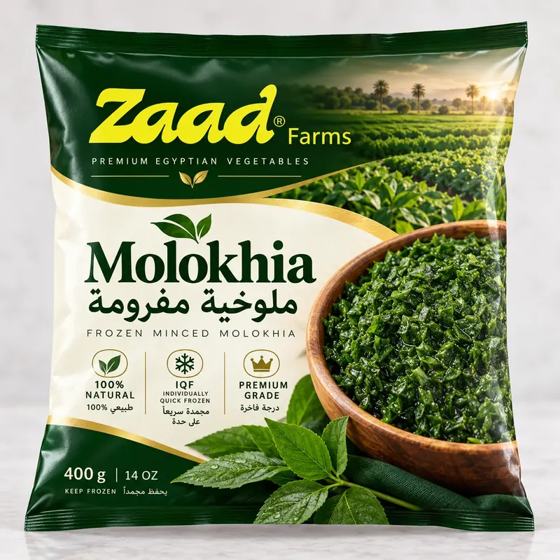 Molokhia congelada